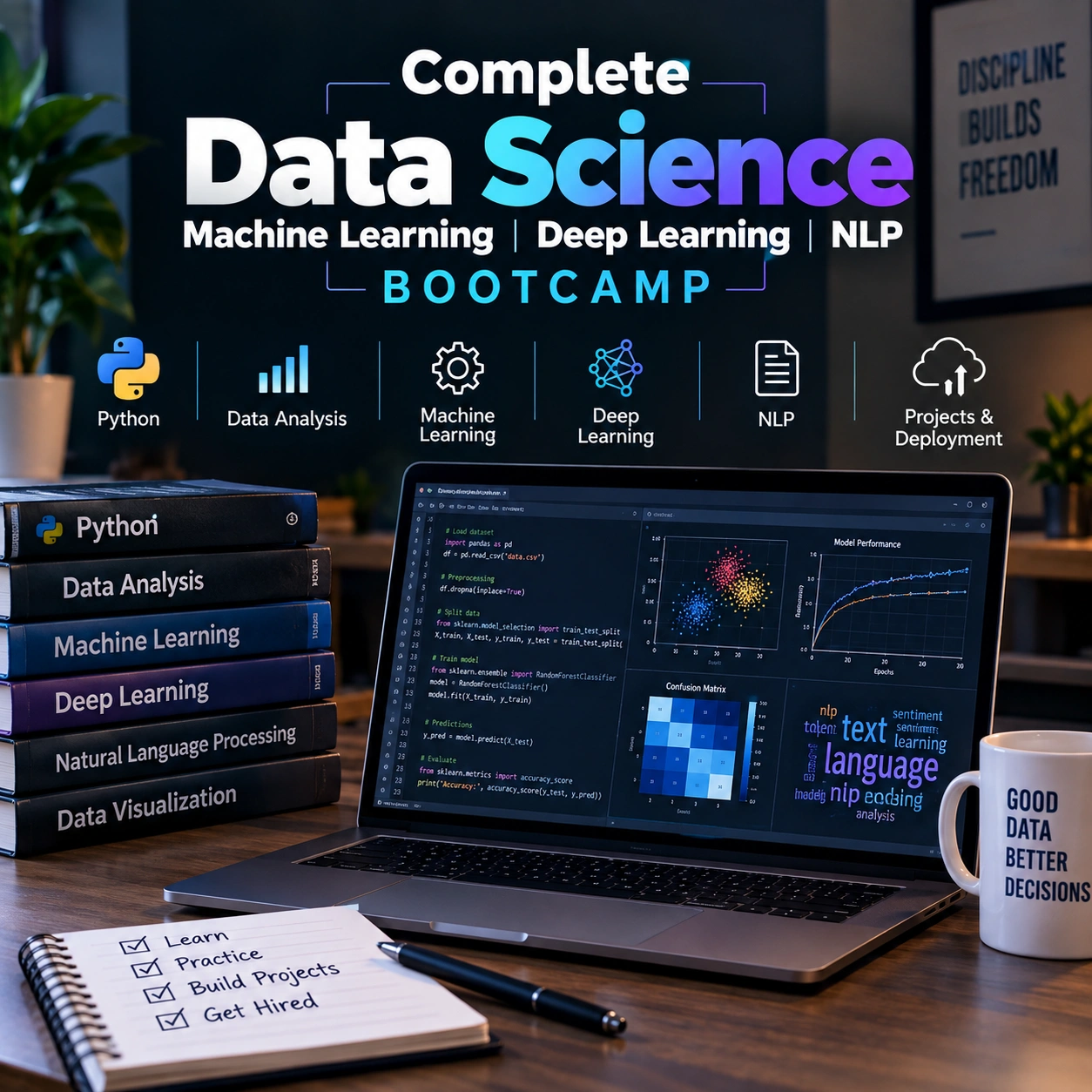 Complete Data Science,ML,DL,NLP