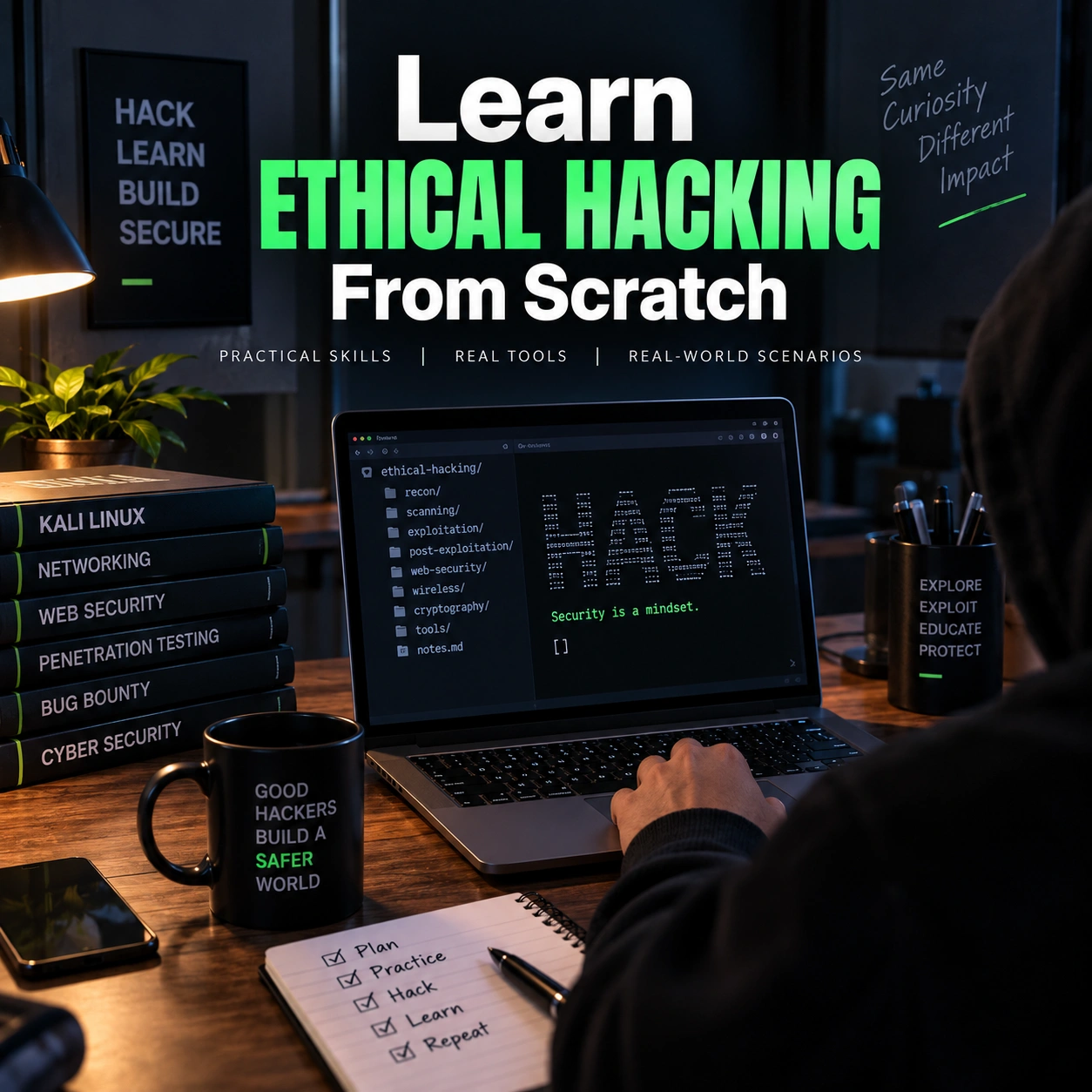 Learn Ethical Hacking From Scratch