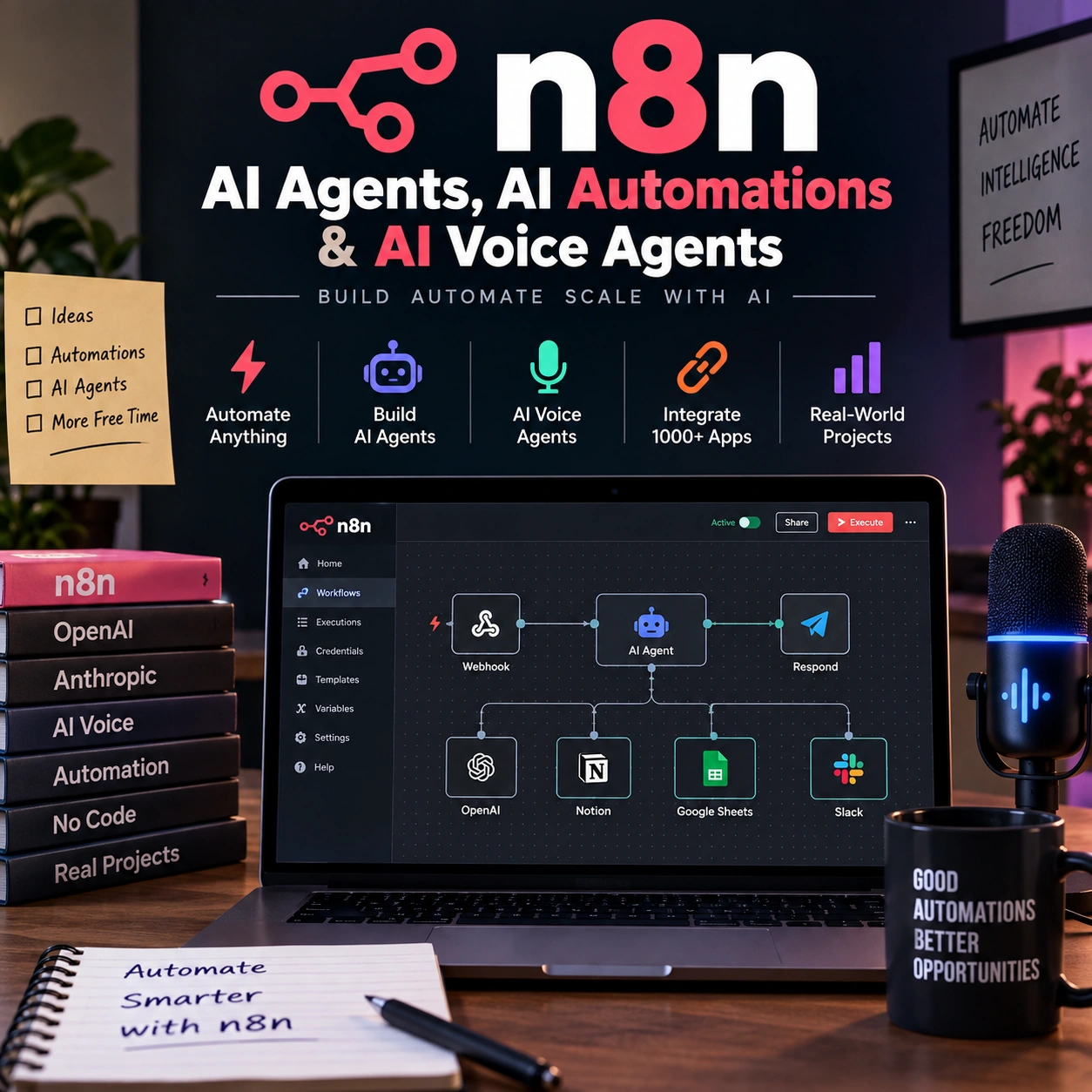 n8n – AI Agents, AI Automations