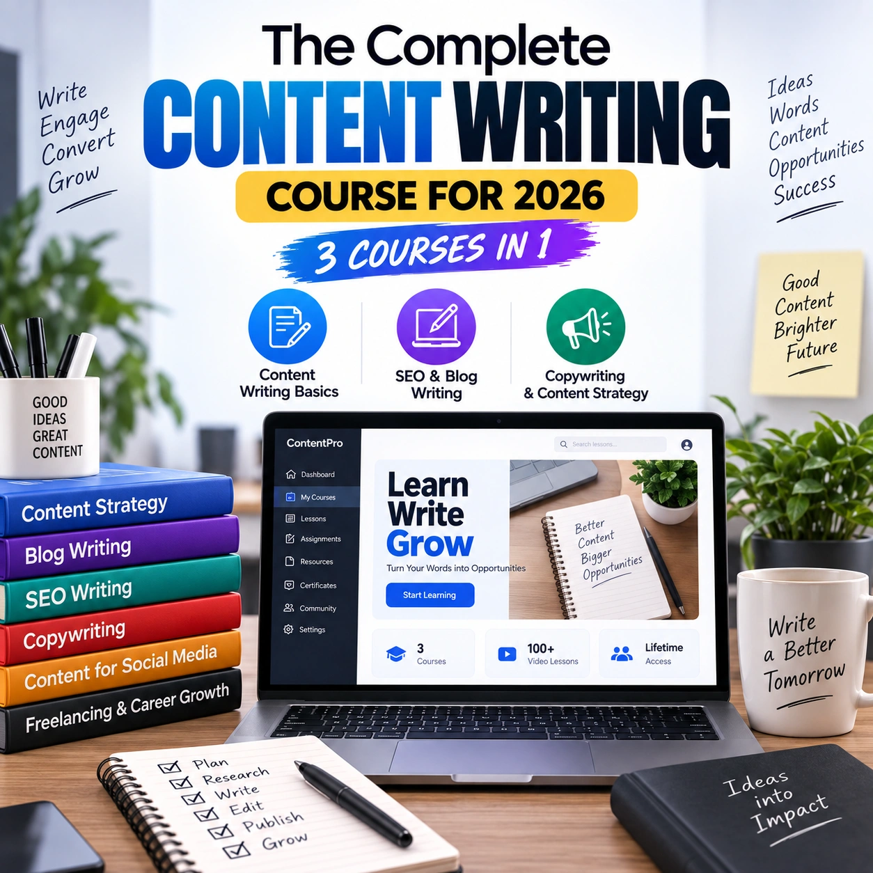The Complete Content Writing Course for 2026